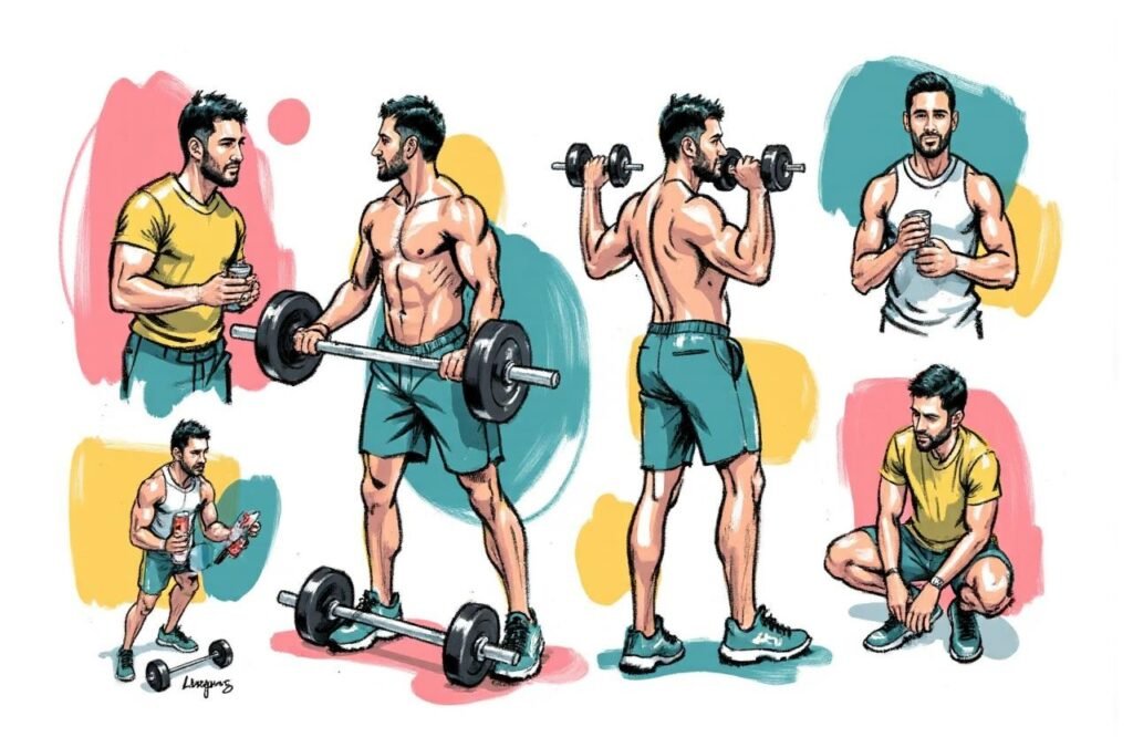 شاب مغربي يستكشف بدائل صحية لتعزيز الثقة، بعيدًا عن الاعتماد فقط على تأثير حمض الهيالورونيك على الذكر.