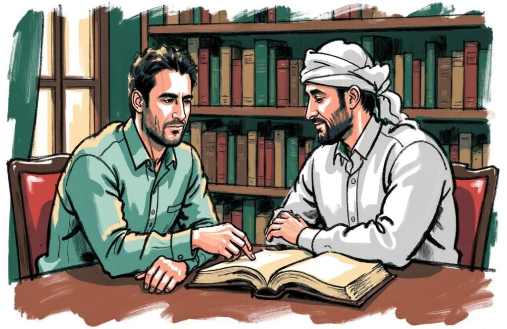 حوار حول مخطوطة ووصفة أبي الخير الإشبيلي لتكبير القضيب.