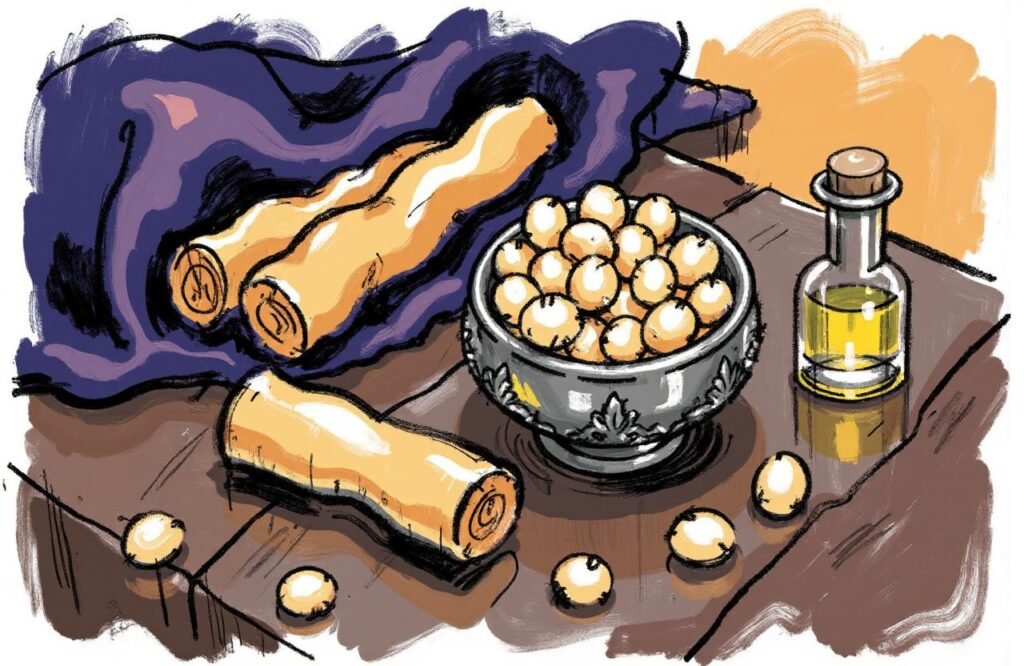 مكونات ثمينة في الوصفات العشر لتكبير القضيب