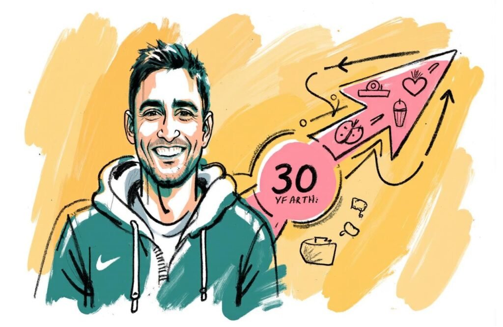 رسم توضيحي لخطة عملية لمدة 30 يوماً لتحسين الترطيب وعلاج الجفاف الصامت، مما يؤدي إلى تعزيز الصحة الجنسية وقوة الانتصاب.