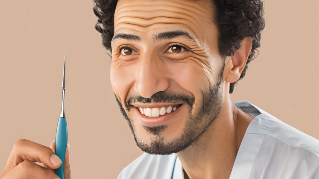 مقارنة بصرية تشجع على اختيار بدائل صحية وغير جراحية لتجنب مخاطر جراحات تكبير القضيب المحتملة.