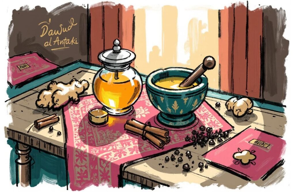 توابل ومسك وعسل تركيبة الأنطاكي من 20 وصفة تقليدية لتكبير القضيب.