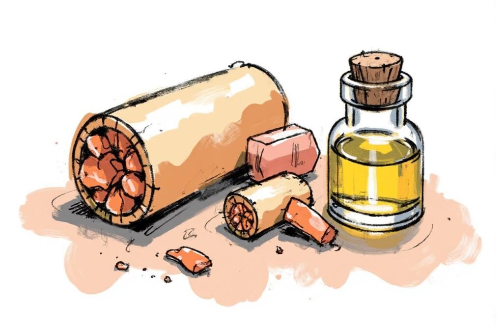 راتنجات عطرية وزيت الناردين في 20 وصفة تقليدية لتكبير القضيب.